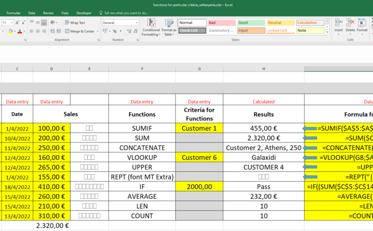  Excel formulas you should know