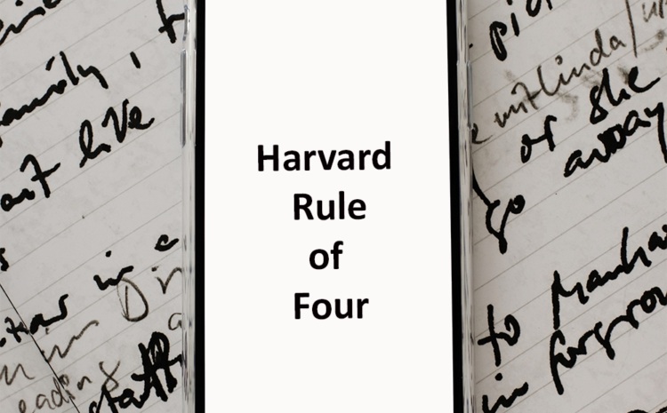  Harvard Rule of Four