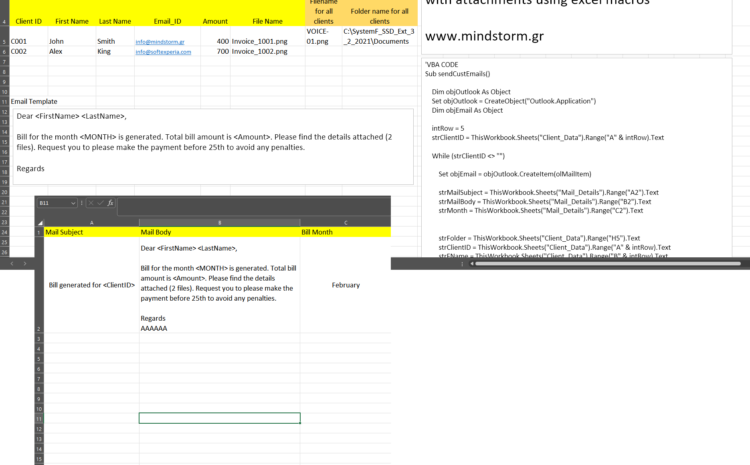  How to automatically send customized emails with attachments using Excel macros via Outlook